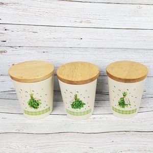 Pimpernel Set of 3 Spice Herb Window Box Garden